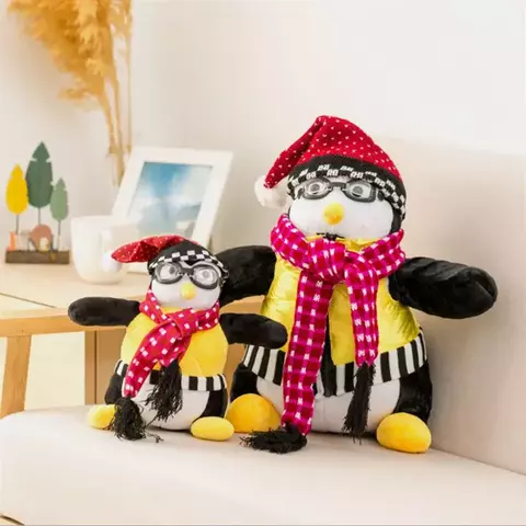 Pinguim Hugsy de Pelúcia Joey Série (2 tamanhos)