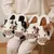Pantufa Vaquinha Vaca Pelúcia Unissex (Vários Tamanhos)