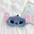 Máscara de Dormir Stitch de Pelúcia com orelhas na internet