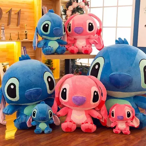 Pelúcia Stitch Grande Big Head - Lilo e Stitch
