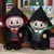 Roupa Labubu Conjunto Uniforme Grifinória Sonserina Hogwarts Harry Potter