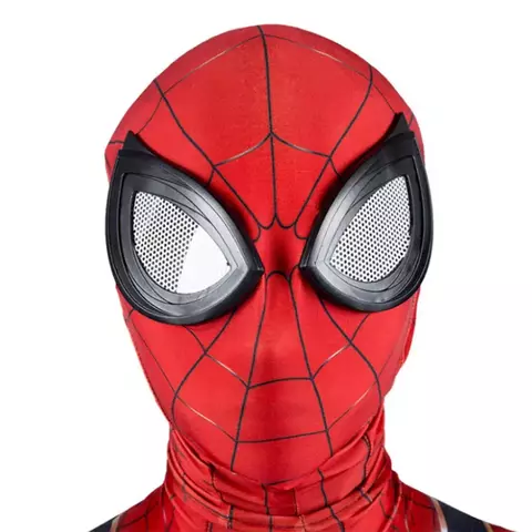 Máscara Homem Aranha PS4 Lentes 3D Cosplay Adulto