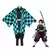 Fantasia Tanjiro Completa Kimetsu no Yaiba Cosplay Profissional Adulto ou Infantil - Quarto Geek Store - Loja de Presentes Criativos, Nerd, Geek e Cultura Pop