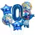Conjunto de Balões Festa do Stitch com Número (3 cores)