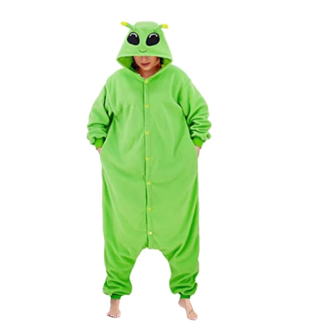 Pijama ET / Alien Kigurumi Adulto