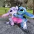 Imagem do Pelúcias Casal Stitch Agarradinho – "I Love You"