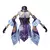 Cosplay Keqing Genshin Impact Fantasia Profissional Traje Luxo - comprar online