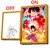 Quadro Luminária One Piece - 31,5 x 23cm LED 5v Usb - loja online
