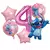 Conjunto de Balões Festa do Stitch com Número (3 cores) - Quarto Geek Store - Loja de Presentes Criativos, Nerd, Geek e Cultura Pop