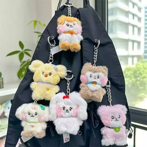Chaveiros de Pelúcia IVE Minive - Coleção K-pop Kawaii (Vários Modelos)