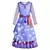 Vestido Wish Asha Cosplay Profissional Traje Luxo Infantil