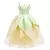 Vestido Tiana Princesa Cosplay Profissional Traje Luxo Infantil - comprar online
