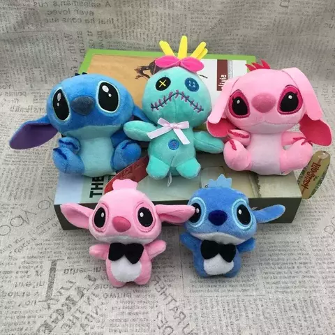 Mini Pelúcias Stitch (vários modelos)