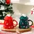 Caneca Natalina Árvore de Natal c/ Colher (Várias Cores) na internet