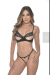 CONJUNTO EM TULE E RENDA