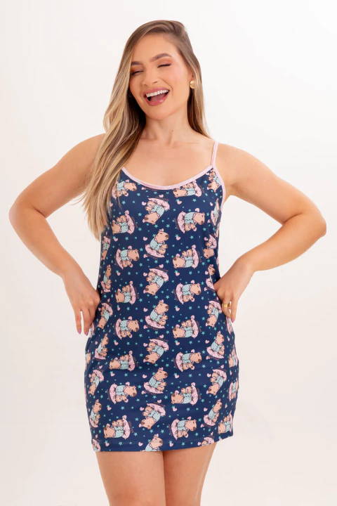 CAMISOLA ALCINHA CAPIVARA - comprar online