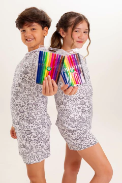 CURTO BÁSICO INFANTIL ESPAÇO (PINTURA) na internet