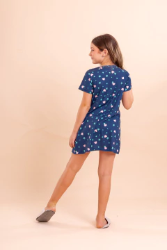 CAMISOLA BLUSÃO INF. CAPIVARA AZUL - tienda online