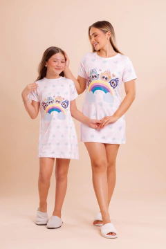 CAMISOLA BLUSÃO INF. LABUBU ARCO-ÍRIS