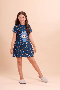 CAMISOLA BLUSÃO INF. LABUBU - Revid Pijamas