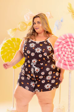 BABY ALCINHA PLUS MARGARIDAS - loja online