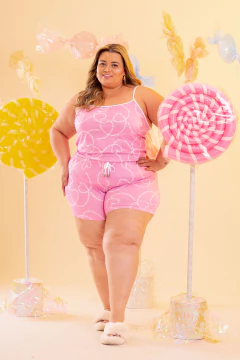 BABY ALCINHA PLUS CORAÇÃO FRASE