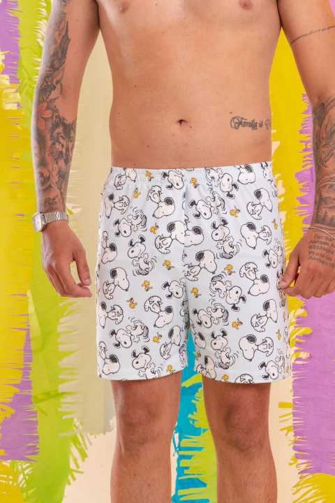 SHORTDOLL MASCULINO SNOOPY - comprar online