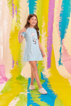 CAMISOLA BLUSÃO INF. PANDA BALÃO