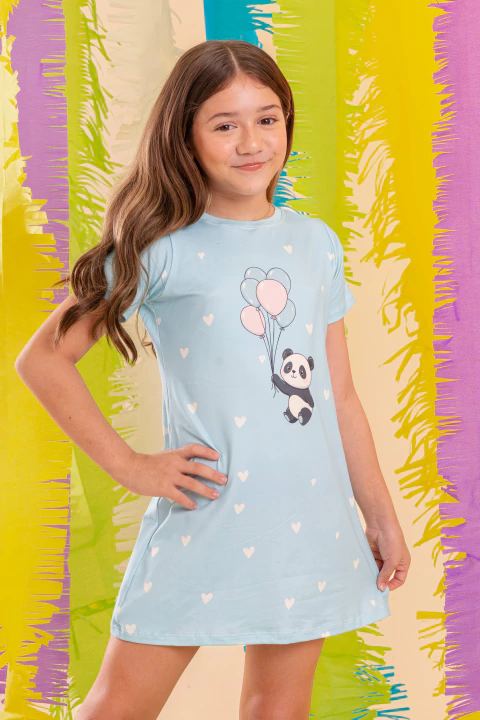 CAMISOLA BLUSÃO INF. PANDA BALÃO - comprar online