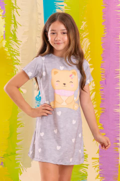 CAMISOLA BLUSÃO INF. GATINHO - comprar online