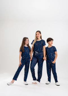 LONGO BÁSICO MG CURTA INFANTIL ESTRELINHAS - comprar online