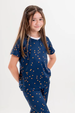 Imagem do LONGO BÁSICO MG CURTA INFANTIL ESTRELINHAS