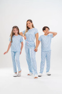 Imagem do LONGO BÁSICO MG CURTA INFANTIL ESTRELA AZUL