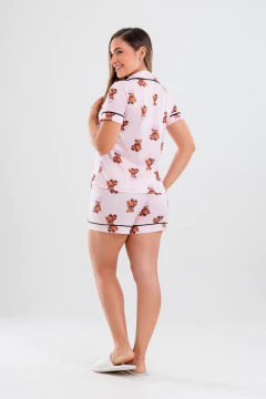 PIJAMA AMERICANO CURTO URSO CHAPÉU na internet