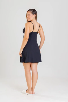 CAMISOLA RENDA + ROBE PRETO - comprar online