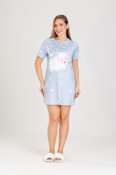 CAMISOLA BLUSÃO OVELHA CINZA - comprar online