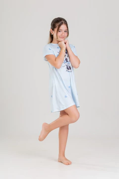 CAMISOLA BLUSÃO INF. MINNIE AZUL