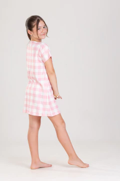 CAMISOLA BLUSÃO INF. LAÇO XADREZ na internet