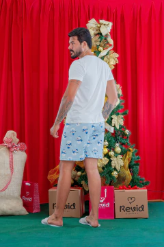 PIJAMA MASCULINO BONECO DE NEVE (NATAL) na internet