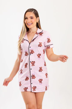 CAMISOLA AMERICANA URSO CHAPÉU - loja online