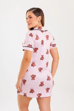 CAMISOLA AMERICANA URSO CHAPÉU - Revid Pijamas