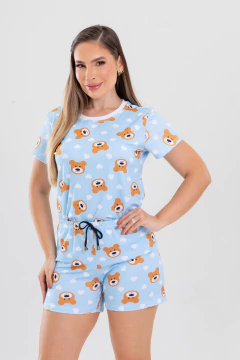 BÁSICO CURTO URSO AZUL - comprar online