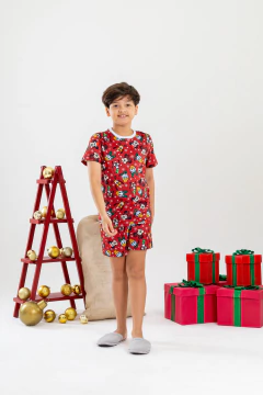 BÁSICO INFANTIL MICKEY VERMELHO (NATAL)