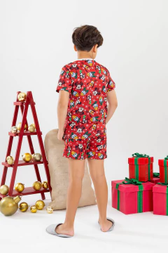 BÁSICO INFANTIL MICKEY VERMELHO (NATAL) na internet