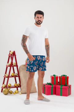 PIJAMA MASCULINO TURMA DO MICKEY (NATAL) na internet