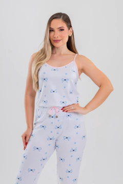 LONGO ALCINHA LACINHO AZUL - comprar online