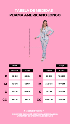 PIJAMA LONGO XADREZ CORAÇÃO - Revid Pijamas