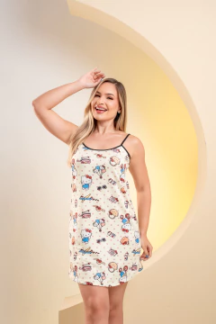 CAMISOLA ALCINHA HELLOZINHA - Revid Pijamas