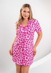 CAMISOLA AMERICANA CORAÇÃO ONCINHA PINK - comprar online