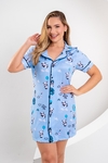 CAMISOLA AMERICANA PANDINHA AZUL - comprar online